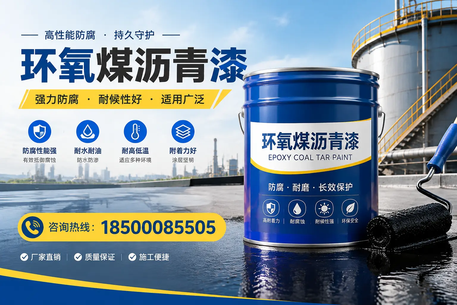 环氧煤沥青漆的储存与运输注意事项，湛江企业须知