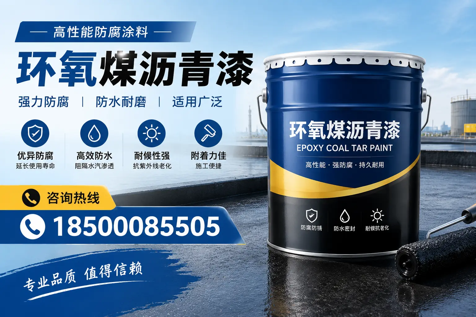 环氧煤沥青漆的主要成分与功能，湛江用户深度了解